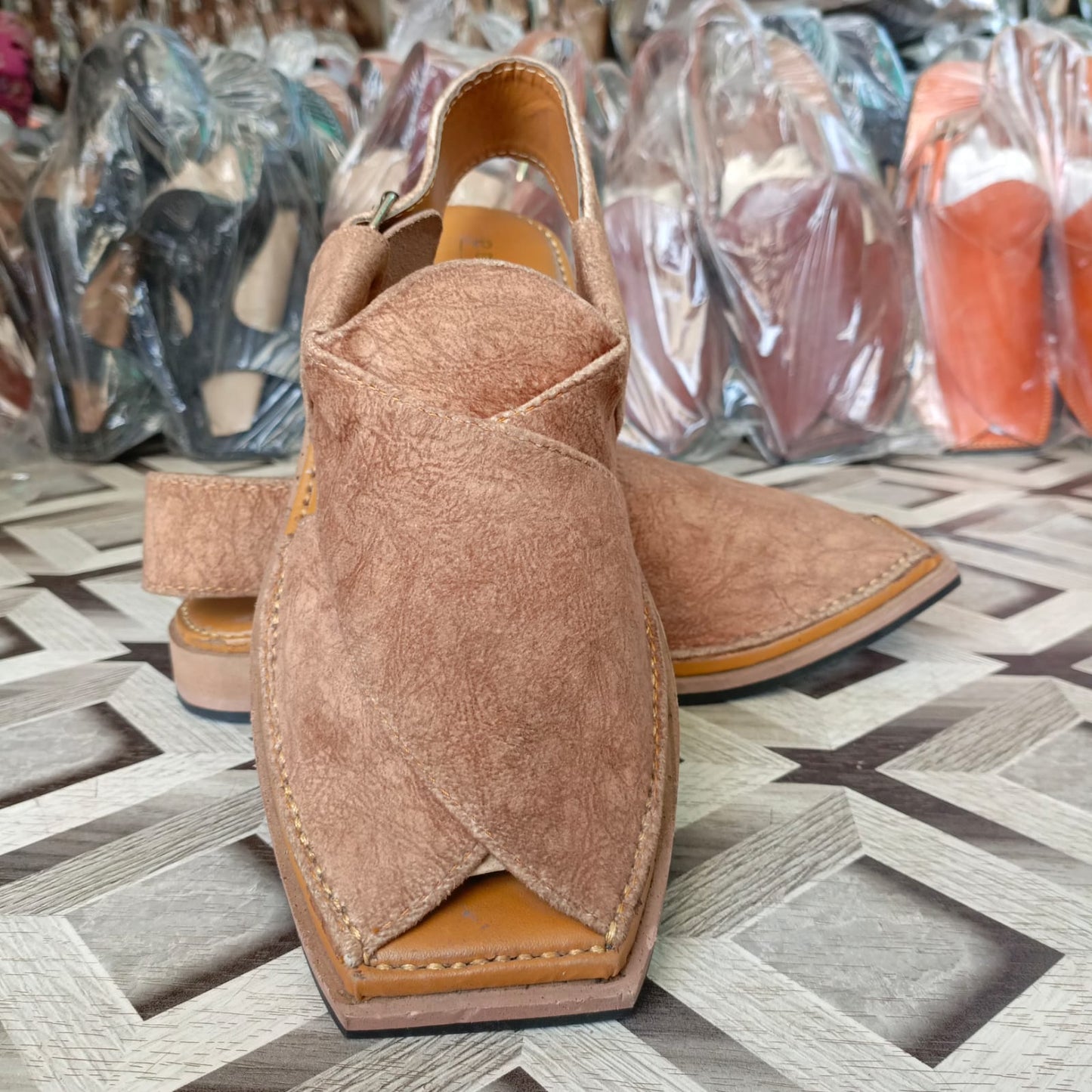 Zalmi Fabric Chappal